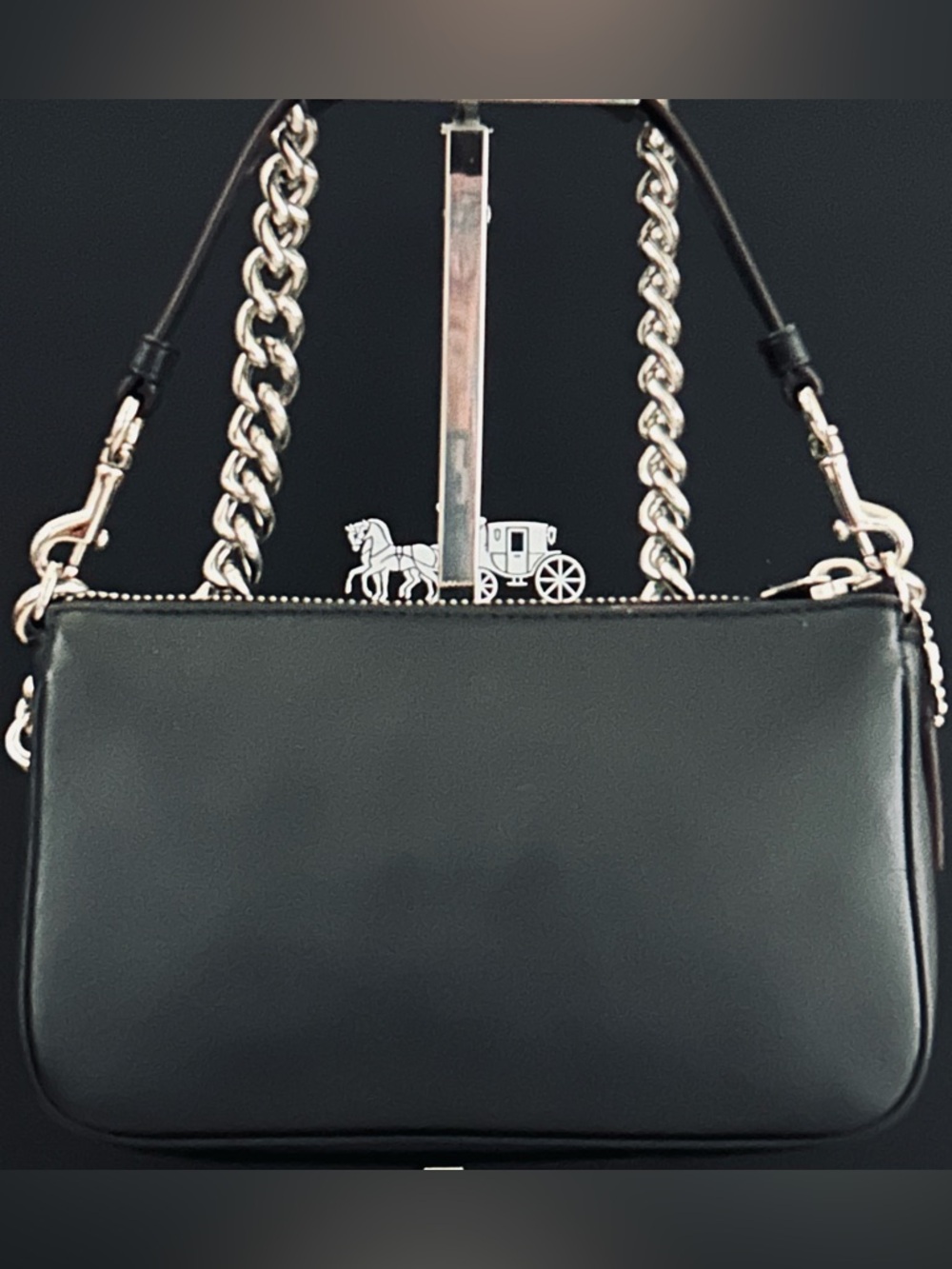 COACH Nolita “WANTED” Western Rivets Demi Shoulder Bag - Picture 5 of 14